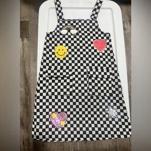 Derek Heart Black and White Checkered Dress